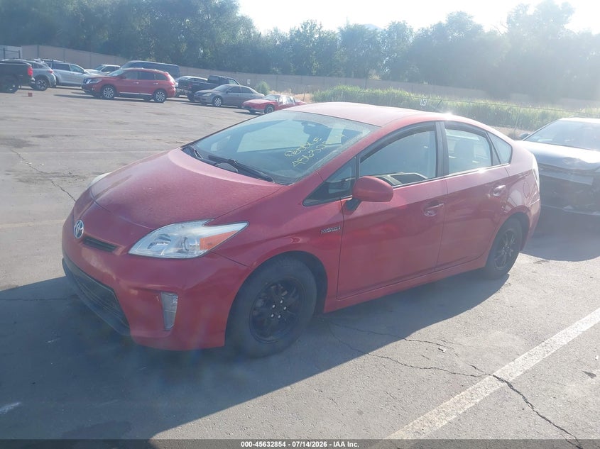 JTDKN3DU0C5378951 2012 Toyota Prius Two photo 1