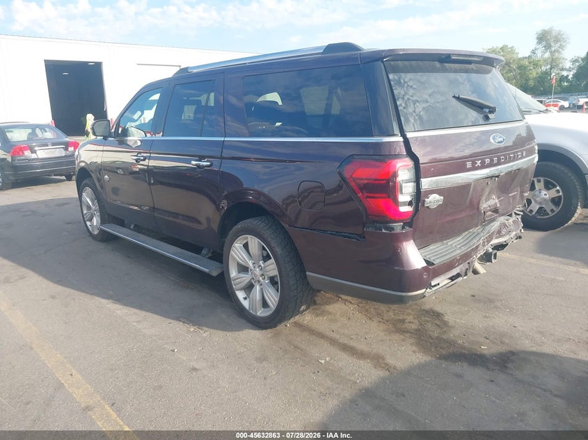 Vin: 1fmjk1p85rea73375, lot: 46131329, ford expedition max king ranch 20243