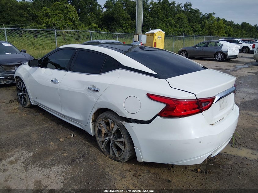 Vin: 1n4aa6ap3hc391371, lot: 46131338, nissan maxima 3.5 platinum 20173
