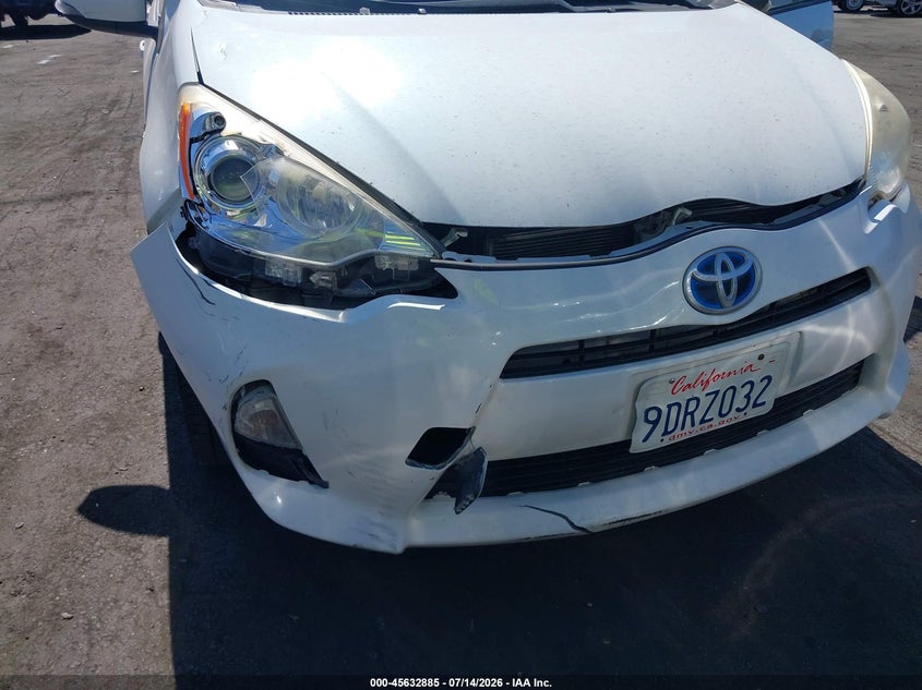 2014 Toyota Prius C One VIN: JTDKDTB39E1082530 Lot: 45632885