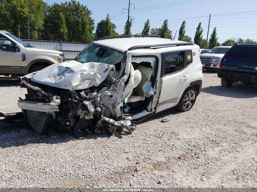 Vin: zacnjda1xnpp01404, lot: 46131370, jeep renegade sport 4x4 20222