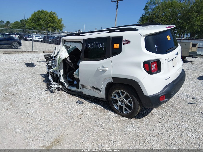 Vin: zacnjda1xnpp01404, lot: 46131370, jeep renegade sport 4x4 20223