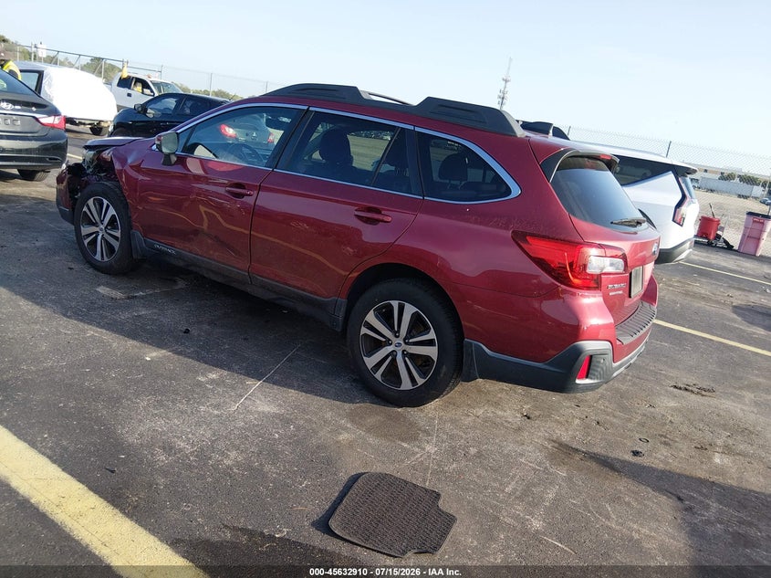 Vin: 4s4bsancxj3344247, lot: 46131376, subaru outback 2.5i limited 20183
