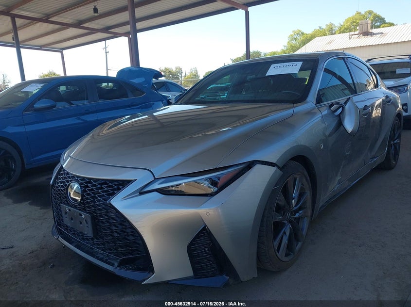 Vin: jthgz1b23n5049260, lot: 46131380, lexus is 350 f sport 20222
