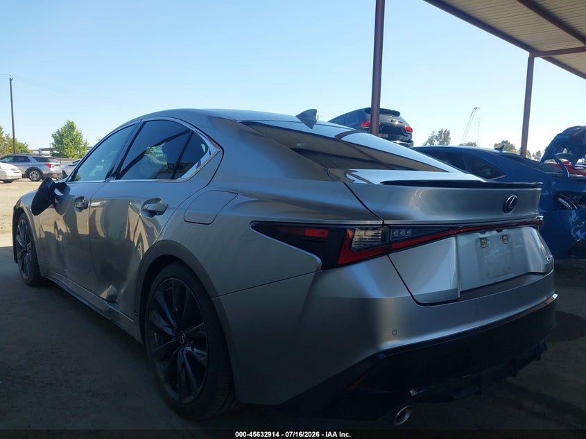 Vin: jthgz1b23n5049260, lot: 46131380, lexus is 350 f sport 20223