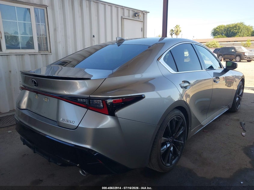 Vin: jthgz1b23n5049260, lot: 46131380, lexus is 350 f sport 20224