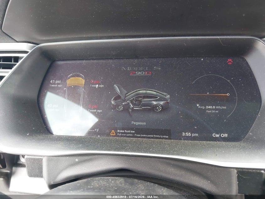 2015 Tesla Model S 85D/P85D VIN: 5YJSA1E48FF116158 Lot: 45632918