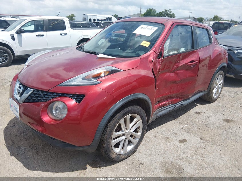 Vin: jn8af5mr6ht704968, lot: 46131386, nissan juke s 20172