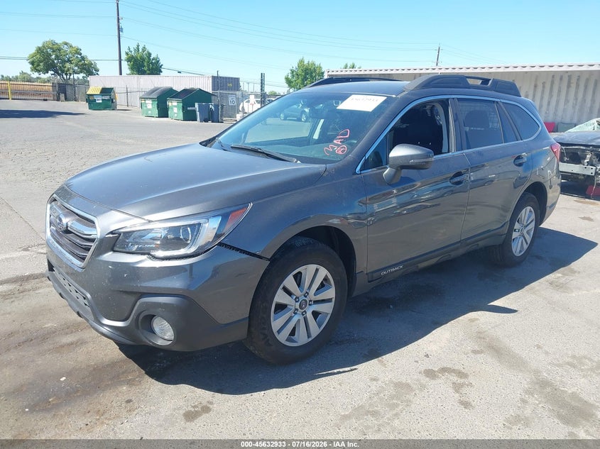 Vin: 4s4bsafc9k3234600, lot: 46131399, subaru outback 2.5i premium 20192