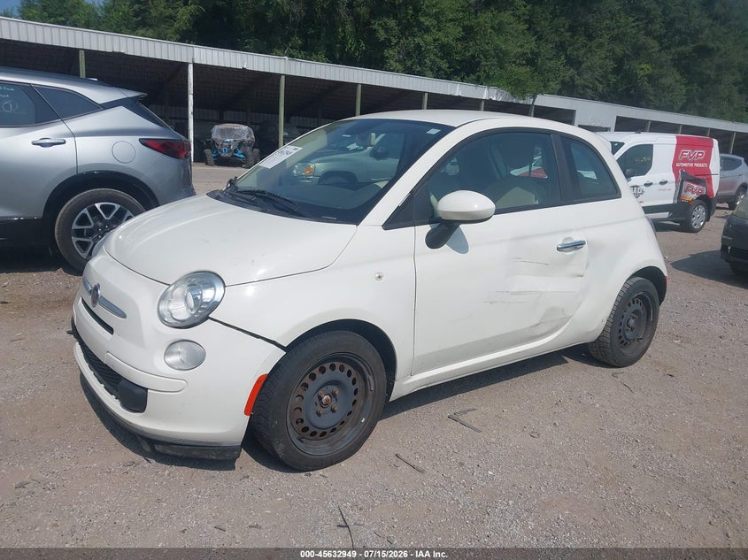 2013 Fiat 500 Pop VIN: 3C3CFFAR5DT629147 Lot: 45632949
