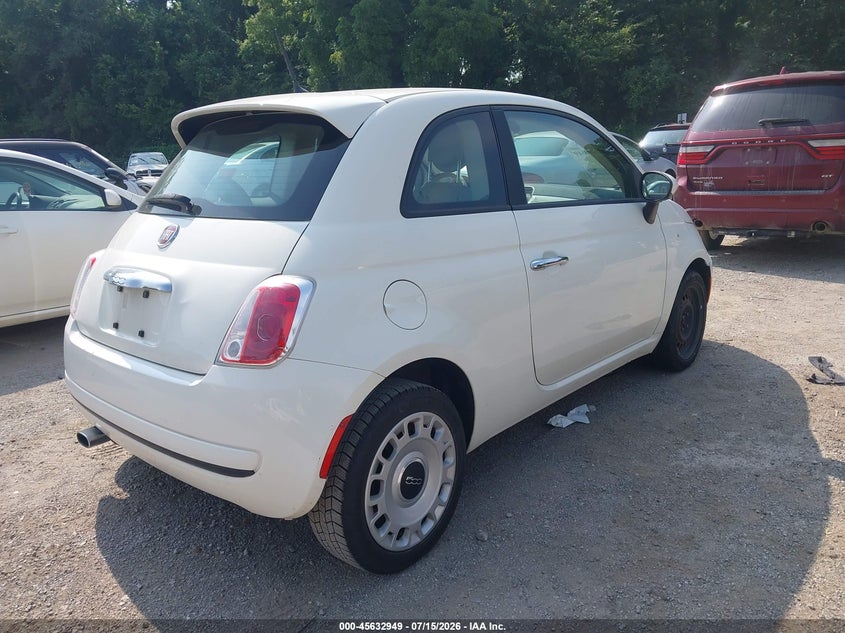 2013 Fiat 500 Pop VIN: 3C3CFFAR5DT629147 Lot: 45632949