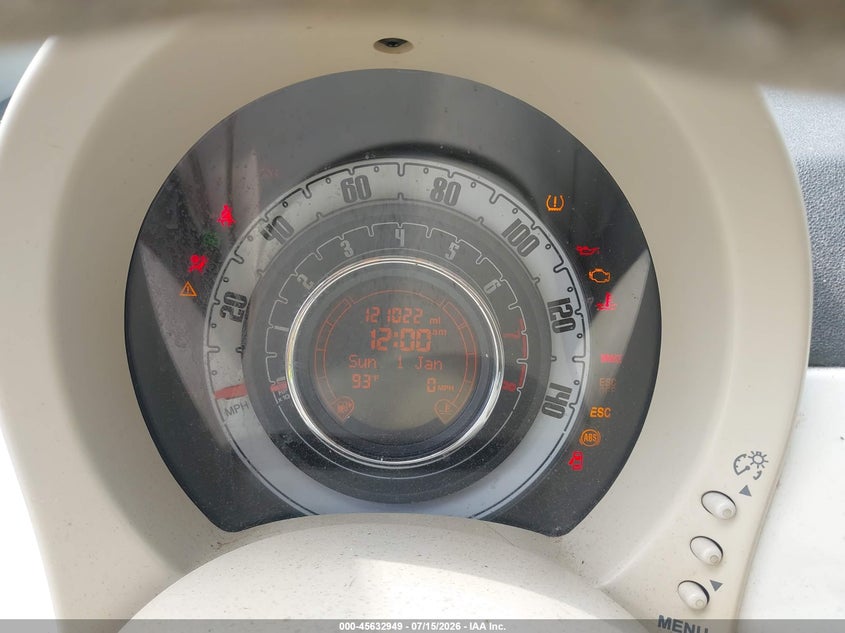 2013 Fiat 500 Pop VIN: 3C3CFFAR5DT629147 Lot: 45632949