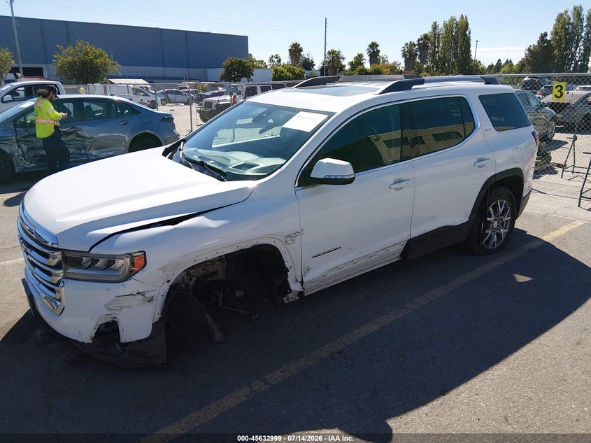 Vin: 1gkknmls5lz160250, lot: 46131465, gmc acadia fwd slt 20202