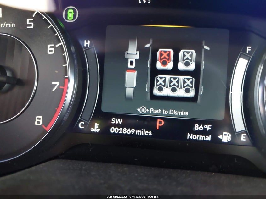 2026 Acura Rdx Technology VIN: 5J8TC2H55TL003349 Lot: 45633022