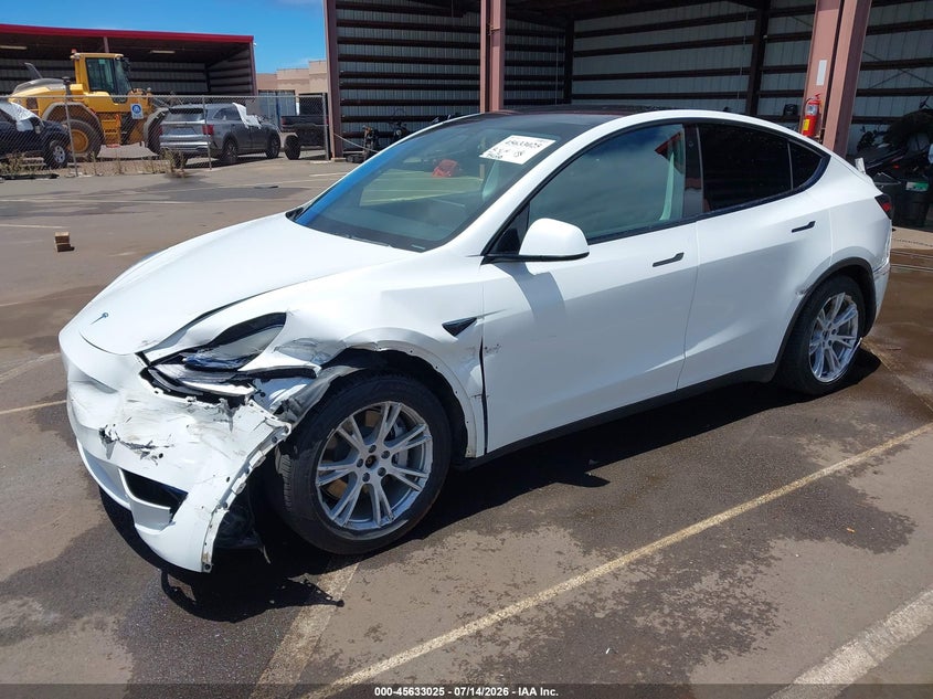 2021 TESLA MODEL Y auction photo 2