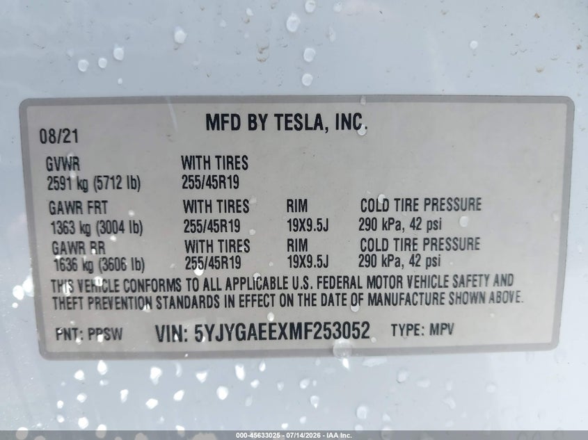 TESLA MODEL Y - zdjęcie 9