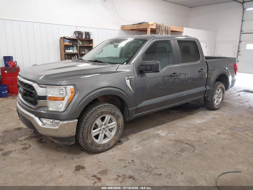 2022 Ford F-150 Xlt VIN: 1FTEW1EB3NKD45250 Lot: 45633045