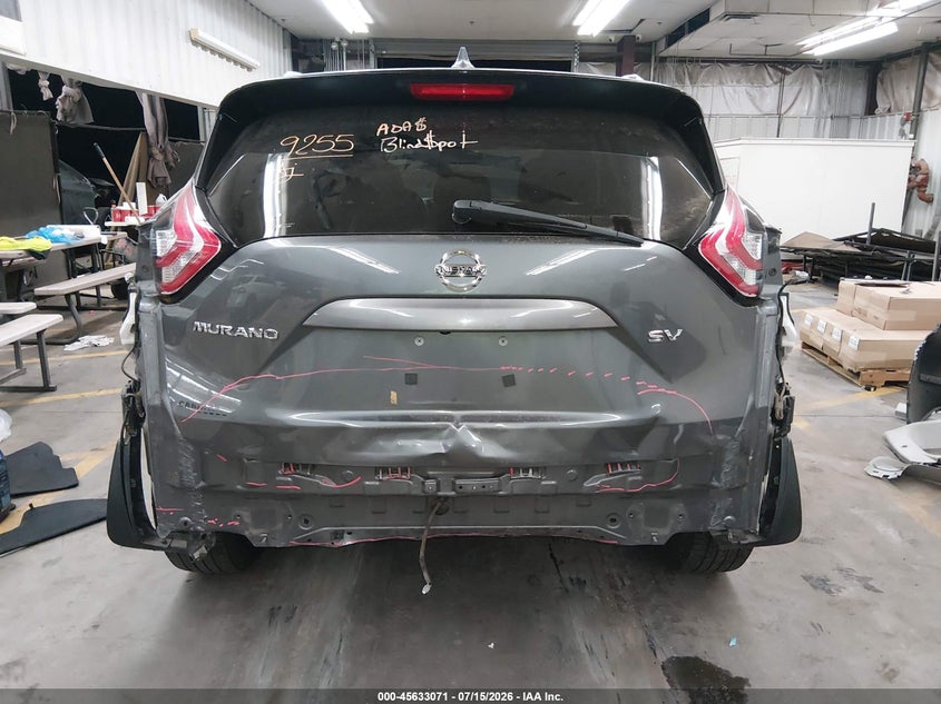 2018 Nissan Murano Sv VIN: 5N1AZ2MG2JN203047 Lot: 45633071