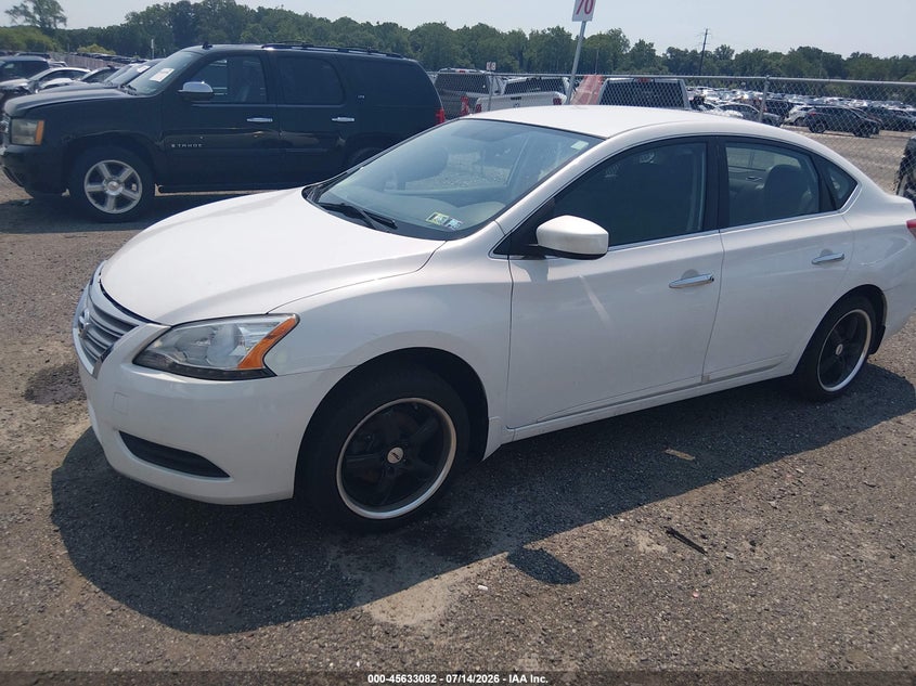 2014 Nissan Sentra Sv 3N1AB7AP0EY335634 photo 1