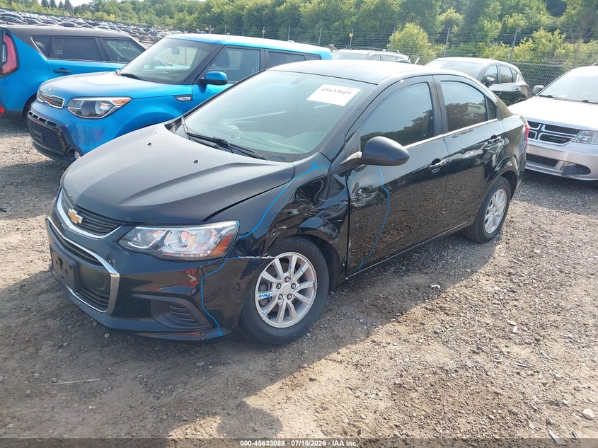 2017 Chevrolet Sonic Lt Auto VIN: 1G1JD5SH4H4158976 Lot: 45633089