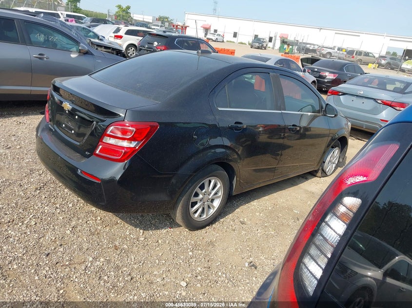2017 Chevrolet Sonic Lt Auto VIN: 1G1JD5SH4H4158976 Lot: 45633089
