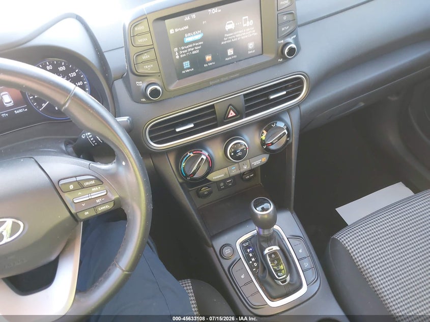 2020 Hyundai Kona Sel VIN: KM8K22AA1LU571639 Lot: 45633108