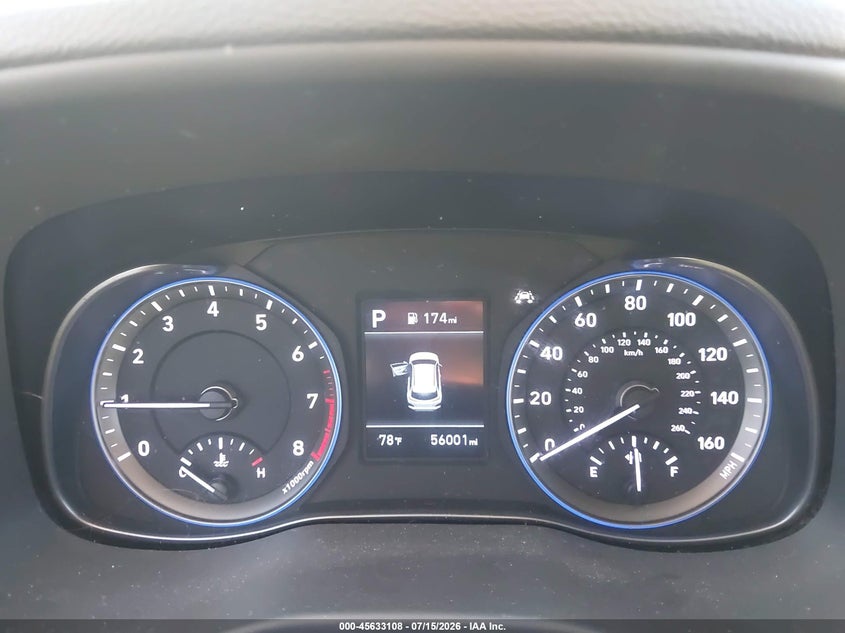 2020 Hyundai Kona Sel VIN: KM8K22AA1LU571639 Lot: 45633108