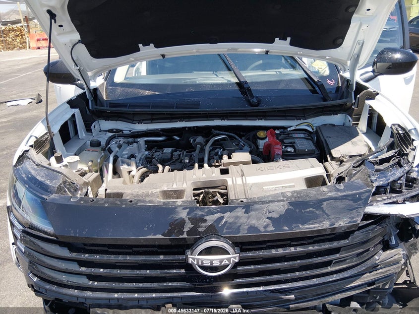 2026 Nissan Kicks Sv VIN: 3N8AP6CE7TL313553 Lot: 45633147