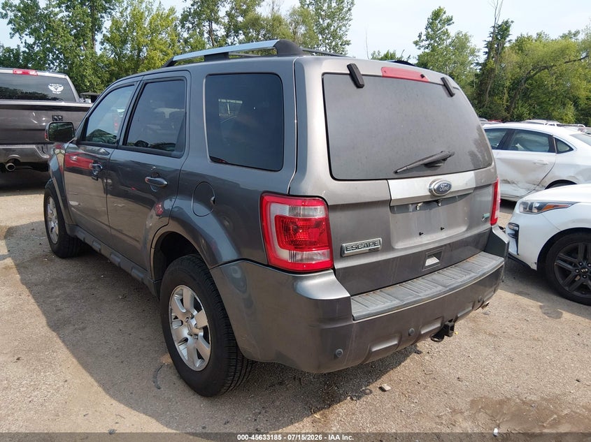 Vin: 1fmcu9eg1cka57050, lot: 46131651, ford escape limited 20123