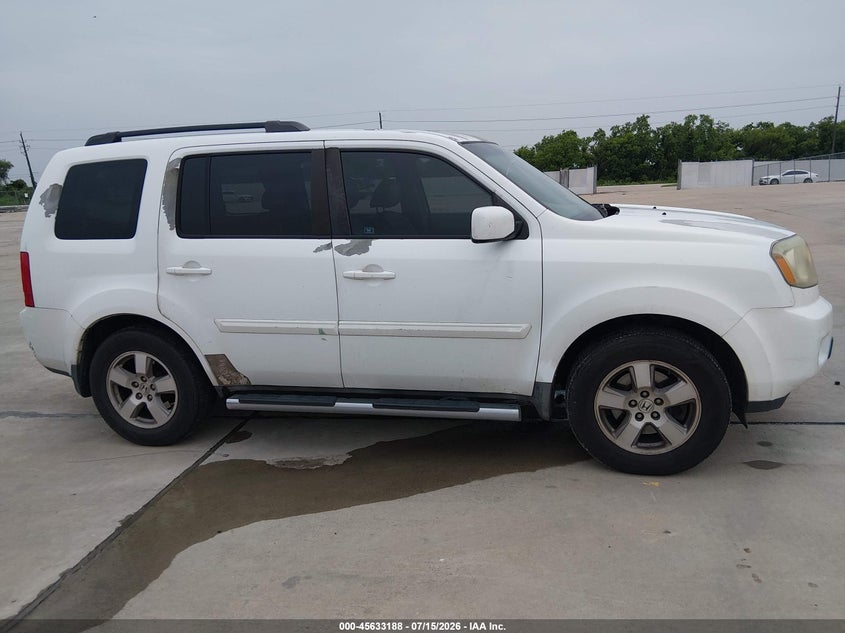 2011 Honda Pilot Ex-L VIN: 5FNYF3H69BB046300 Lot: 45633188