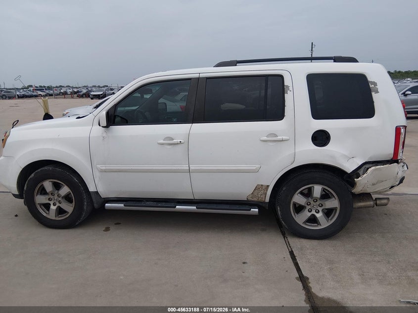 2011 Honda Pilot Ex-L VIN: 5FNYF3H69BB046300 Lot: 45633188