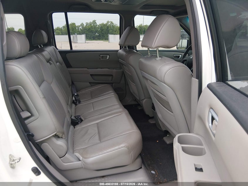 2011 Honda Pilot Ex-L VIN: 5FNYF3H69BB046300 Lot: 45633188
