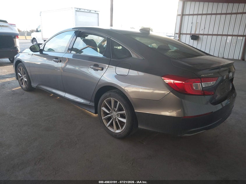 2021 HONDA ACCORD auction photo 3