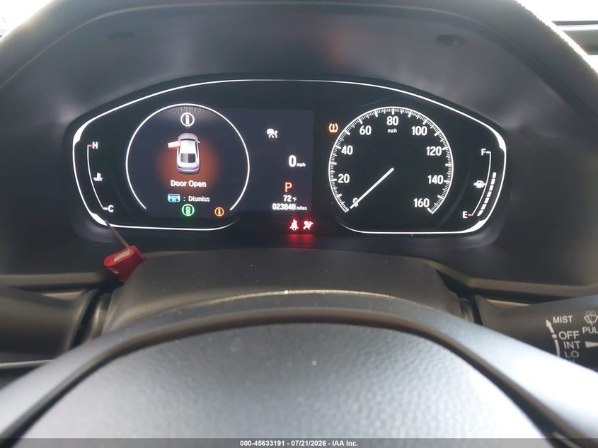 2021 HONDA ACCORD auction photo 7