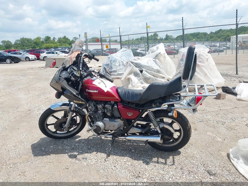 1980 Kawasaki Kz550 VIN: KZ550C003955 Lot: 45633201