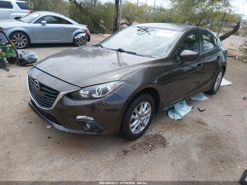 Vin: jm1bm1m71f1274529, lot: 46131678, mazda mazda3 i grand touring 20152