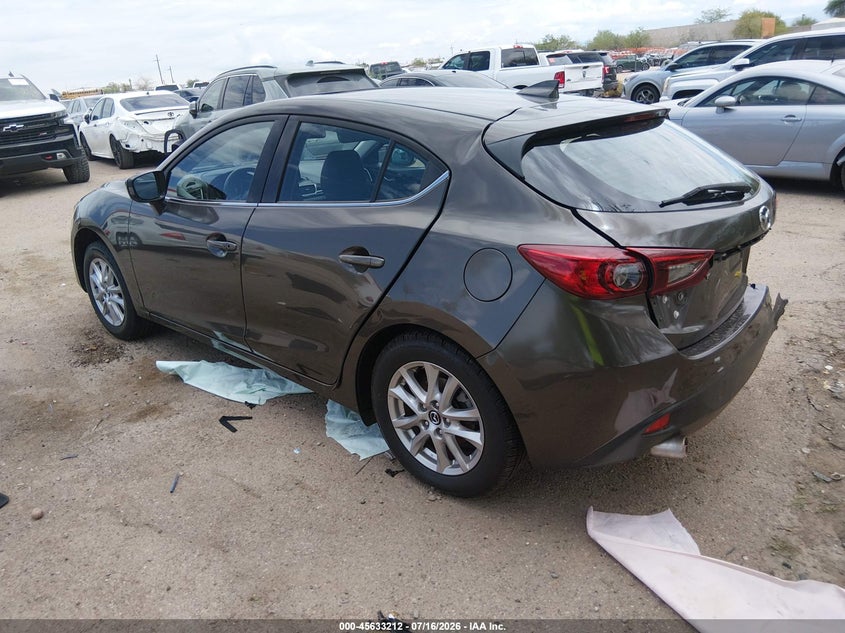 Vin: jm1bm1m71f1274529, lot: 46131678, mazda mazda3 i grand touring 20153