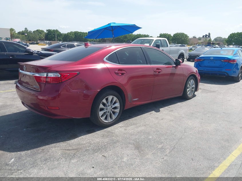 Vin: jthbw1ggxf2086610, lot: 46131679, lexus es 300h 20154