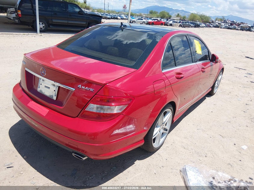 2011 MERCEDES-BENZ C 300 auction photo 4