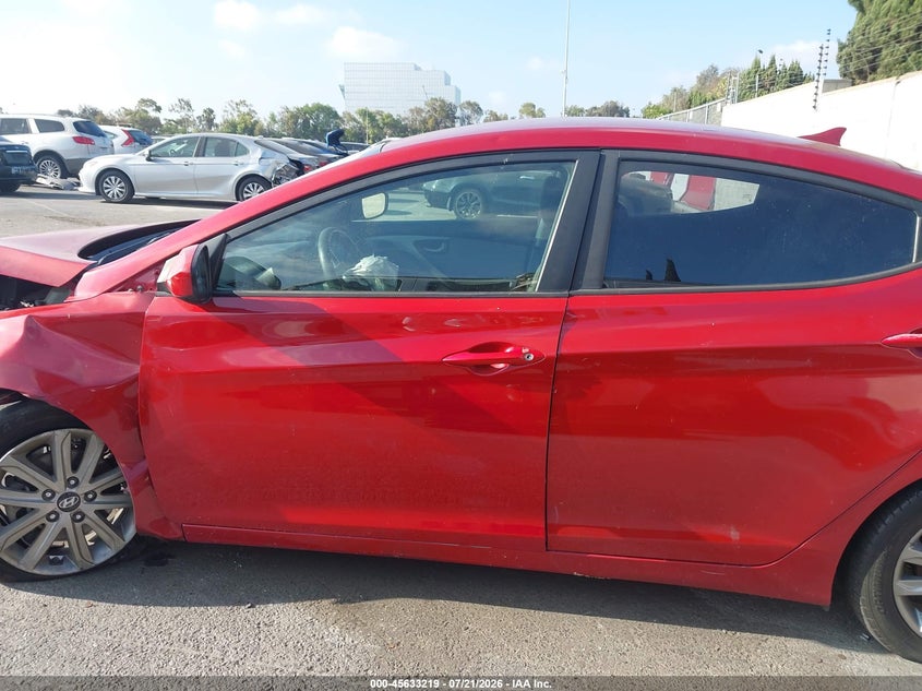 2015 Hyundai Elantra Se VIN: KMHDH4AE9FU388354 Lot: 45633219