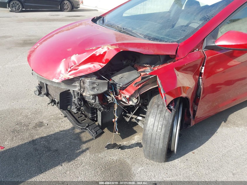 2015 Hyundai Elantra Se VIN: KMHDH4AE9FU388354 Lot: 45633219