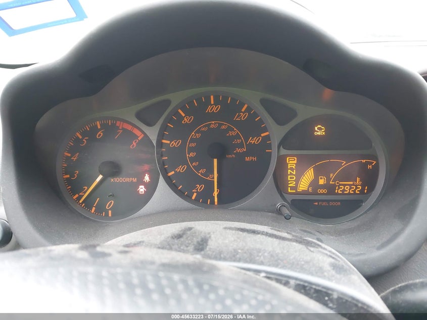 2002 Toyota Celica Gt VIN: JTDDR32T820137979 Lot: 45633223