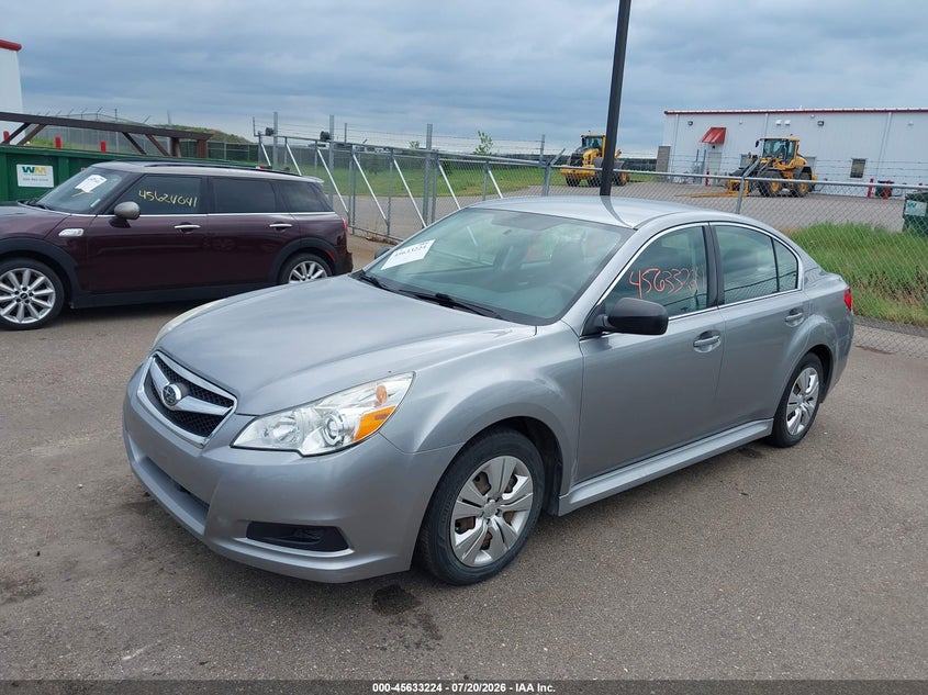 2011 SUBARU LEGACY auction photo 2