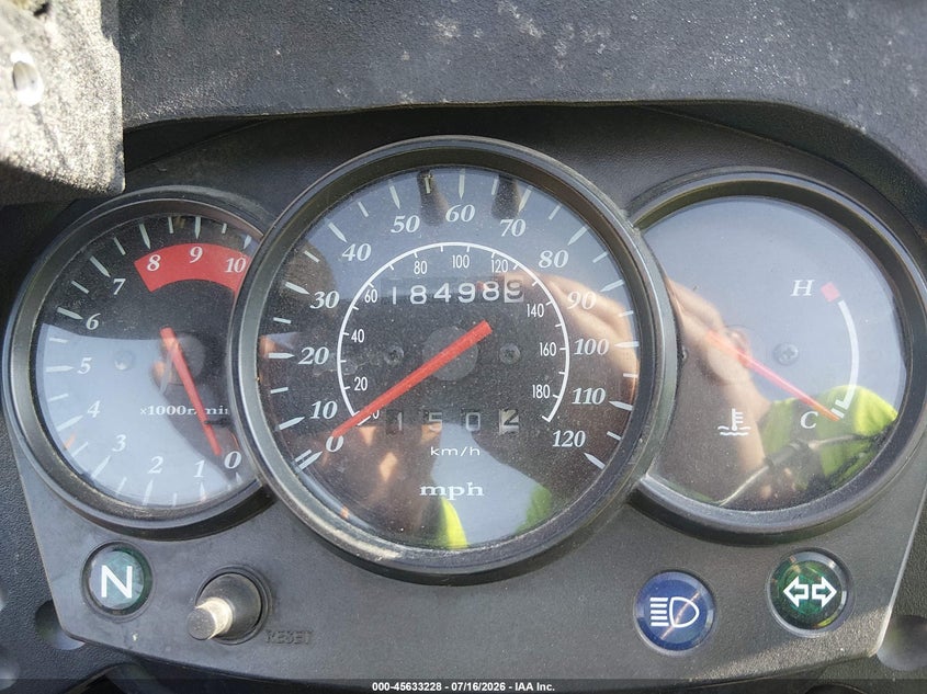 2012 Kawasaki Kl650 E VIN: JKAKLEE13CDA48018 Lot: 45633228