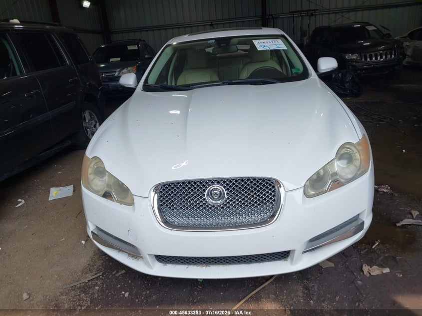 2011 Jaguar Xf VIN: SAJWA0FBXBLR87547 Lot: 45633253