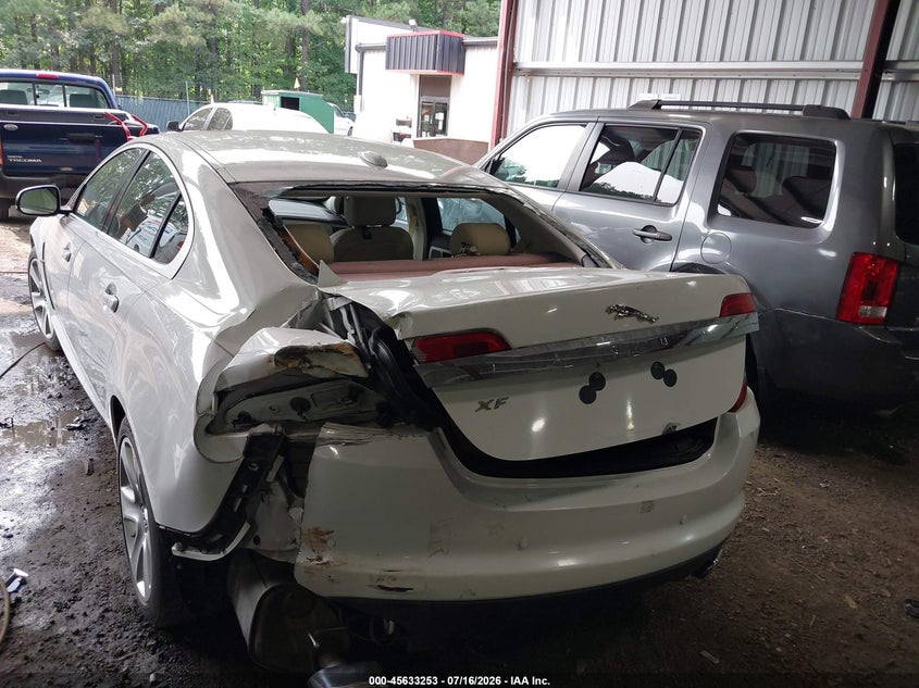 2011 Jaguar Xf VIN: SAJWA0FBXBLR87547 Lot: 45633253