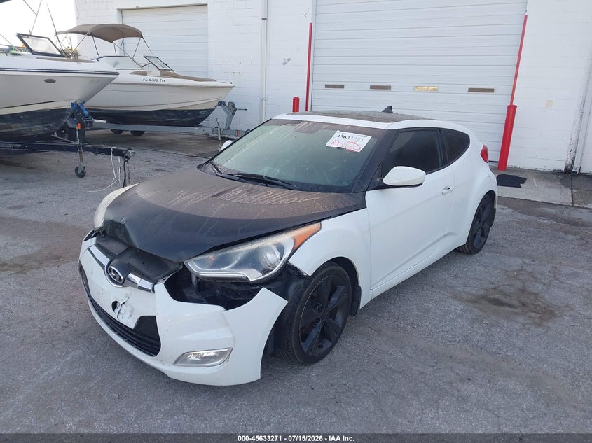 2016 HYUNDAI VELOSTER auction photo 2