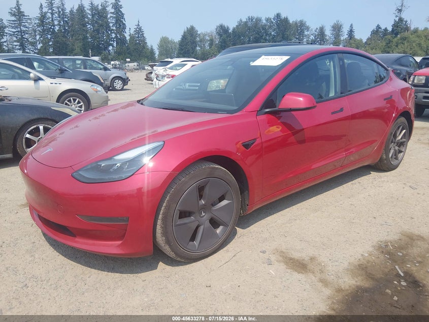2023 TESLA MODEL 3 auction photo 2