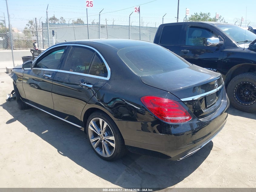 2017 Mercedes-Benz C 300 VIN: 55SWF4JB4HU232693 Lot: 45633317