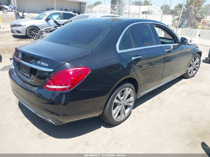 2017 Mercedes-Benz C 300 VIN: 55SWF4JB4HU232693 Lot: 45633317